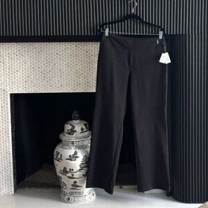 Lands' End Sport Black Straight Leg Active Yoga Pants - NWT Size M (10-12)